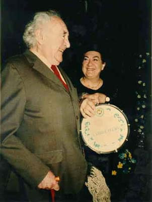 Concesión del Tambor de Oro de la ciudad de San Sebastián, 20 de enero de 1989.